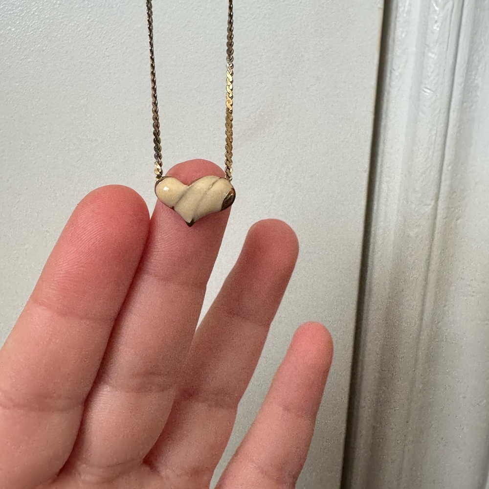 Elegant Gold Heart Necklace